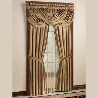 Versailles Tailored Curtain Panel, 52 x 95, Cream