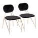 Gwen Chair ( Set of 2 ) - LumiSource CH-GWEN AU+BK2