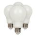 Satco 08568 - 15.5A19/LED/50K/ND/120V/4PK S8568 A19 A Line Pear LED Light Bulb