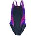 Adidas Swim | Adidas Racer Back One Piece Bathing Suit Size 34” | Color: Blue/Pink | Size: 34