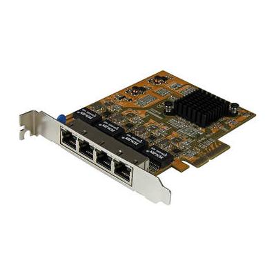 StarTech ST1000SPEX43 4-Port PCIe Gigabit Network Adapter Card ST1000SPEX43