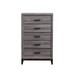 Chest in Grey - Global Furniture USA KATE-FOIL GREY-CH