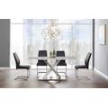 Dining Table White & Grey - Global Furniture USAD1274DT