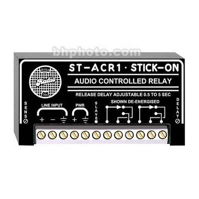 RDL ST-ACR1 - Line-Level Audio Controlled Relay (0.5 to 5 Second Delay) ST-ACR1