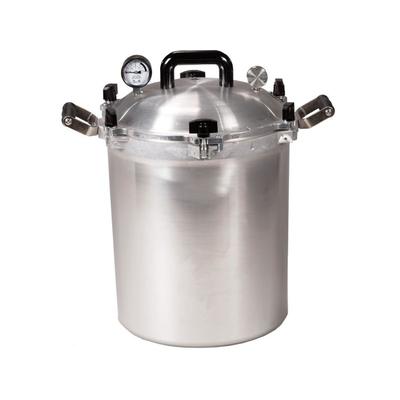 All American Canner Pressure Cooker 30 Qt. Silver 930