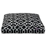 Majestic Pet Products Athens Pet Pillow Polyester in Black | 4 H x 20 W x 27 D in | Wayfair 78899560576