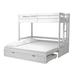 Isabelle & Max™ Blaisdel Twin Low Loft Bed Wood in Gray | 44 W x 80 D in | Wayfair 891D6D37479D421994D8AC31A996AEB7