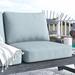 Latitude Run® Larrissa 4 Piece Outdoor Cushion Acrylic in Gray/Brown | 6 H x 28 W in | Wayfair 6300D6F9BAD74D659F5B85D789B7C352