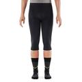 FALKE Funktionshose Tights Warm Impulse 3/4 Funktionsmaterial Herren schwarz Atmungsaktive Unterwäsche zum Sport warm schnelltrocknend für milde bis kalte Temperaturen 1 Stück