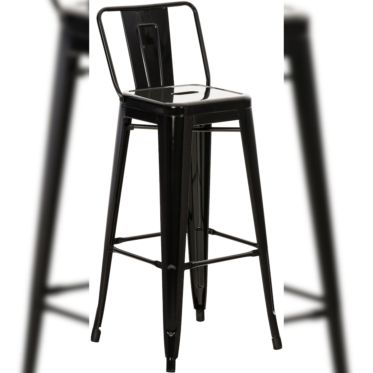CLP Metall Barhocker Mason schwarz Image