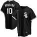 Youth Nike Yoan Moncada Black Chicago White Sox Alternate Replica Player Jersey