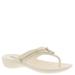 Minnetonka Silverthorne Prism - Womens 6 White Sandal Medium