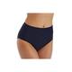 Fantasie Women's Long Island High Waist Bikini Brief Bottoms, Ink, X-Large