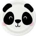 Creative Converting Panda Heavy Weight Paper Disposable Dinner Plate in Black/White | Wayfair DTC346276DPLT