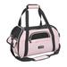 Jespet Pet Carrier Polyester in Pink | 11.5 H x 9 W x 17 D in | Wayfair PBC-8643PKWY