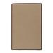 Brown/White 60 x 0.5 in Area Rug - Bayou Breeze Nahua Braided Beige/Brown Area Rug Polypropylene | 60 W x 0.5 D in | Wayfair