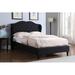 Rosdorf Park Manos Upholstered Low Profile Platform Bed Metal in Black | 48 H x 81 W x 88 D in | Wayfair A8F24462D81B4F64961F08792A547B60