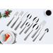 Orren Ellis Albertine 45 Piece Flatware Set, Service for 8 Stainless Steel in Gray | Wayfair 9703086A274C4F938D5C803C5D046929