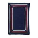 Blue/Navy 0.5 in Area Rug - Red Barrel Studio® Nimet Braided Navy/Red Area Rug Polypropylene | 0.5 D in | Wayfair 8EC17EDD2A38495BB3BCADE51DFD4DC0