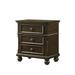 Alcott Hill® Hoskin 3 Drawer Nightstand Wood in Brown | 28 H x 26 W x 15.8 D in | Wayfair B9AE5E7F92124164AB68FA63ABA688D2