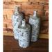 Ivy Bronx 3 Piece Aviana Ceramic Table Vase Set Terracotta in Gray | 20 H x 21 W x 21 D in | Wayfair 4ADB8A6201F54C4184F5F36D2B1D0958