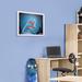 Harriet Bee Connector Fly in High w/ Stiletto Framed Art Wood in Blue | 19 H x 23 W x 2 D in | Wayfair 802885F7665549AA915DC70C99DE526B