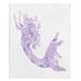 Highland Dunes Niven Mermaid Rose Quartz Throw Polyester in Blue/White | 51 W in | Wayfair C313DFB124C9428ABE6342F67D3B10E8