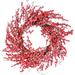 The Holiday Aisle® 24" Foam/Silk Wreath Silk in Red | 24 H x 24 W x 4 D in | Wayfair B7CB4F9C6F61489D806945A41E2C2D03