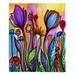 Wildon Home® Primeau Rainbow Flowers Throw Polyester | 68 W in | Wayfair 815ADCBE7B174E0F8C75E2BDF262EF90