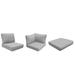 Latitude Run® Larrissa 21 Piece Outdoor Seat/Back Cushion Acrylic in Gray/Brown | 6 H in | Wayfair BE8B62C5B28049D486381DF0F164F1DE