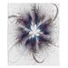 Hokku Designs Ariannah Peacock Feather Flower Throw Polyester | 68 W in | Wayfair 977222A11F034BBD8B992B0F3DC0F04C