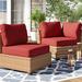 Sol 72 Outdoor™ 14 Piece Outdoor Seat/Back Cushion Set Acrylic, Terracotta in Red | 6 H x 8 W in | Wayfair BC86843ECFA44095BDD213240D58B6AF