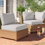 Latitude Run® Larren 21 Piece Outdoor Lounge Chair Cushion Set Acrylic in Gray | 4 H in | Wayfair 7C386D42363F412AA459C51AA61FC71A