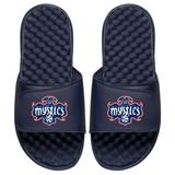 Unisex ISlide Navy Washington Mystics Primary Logo Slide Sandals