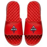 Women's ISlide Red Las Vegas Aces Primary Logo Slide Sandals