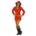 Ciao Fiori Paolo 25867 Feuerwehrmann Sexy Kostüm Burlesque Frauen Erwachsene