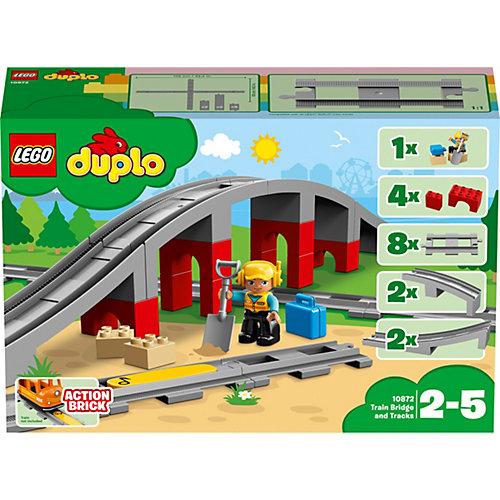 LEGO® DUPLO 10872 Eisenbahnbrücke und Schienen