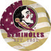 Florida State Seminoles 12" Team Color Flag Sign