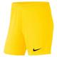 Nike, Dri-Fit Park 3, Fußball-Shorts Stricken., Tour Gelb/Schwarz, Xs, Frau