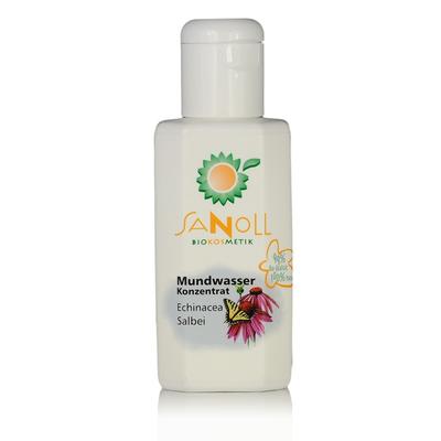 Sanoll Echinacea Salbei - Mundwasser 100ml Mundpflege, Spülung & Spray