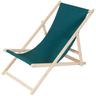 Canapé de plage, divan de jardin chaise longue de jardin en bois divan pliant - vert