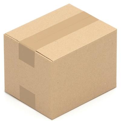Kk Verpackungen - 300 Versandkartons Kartons Faltkartons 190x150x140mm - Braun