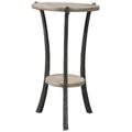 Signature Design Enderton Accent Table in White Wash/Pewter - Ashley Furniture A4000081