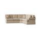 Brown Reclining Sectional - Poshbin Andrew 109" Wide Corner Sectional Polyester | 37 H x 109 W x 109 D in | Wayfair 1047-HAVIVO-RED-MED-LHF