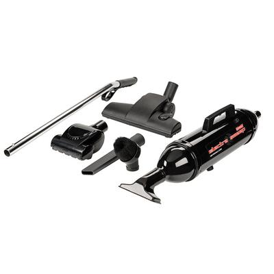 MetroVac ES-105T ElectraSweep Electric Broom / Handheld Canister Vacuum Cleaner with Turbine Brush and Attachment Kit - 480W