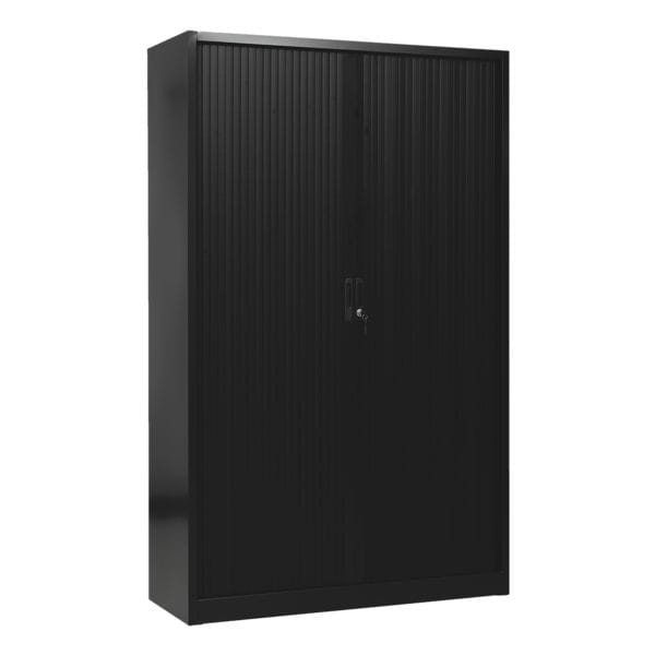 Gürkan Rollladenschrank 120 x 195 cm schwarz, 120x195x46 cm Image