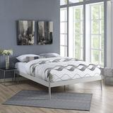 Elsie Fabric Bed Frame by Modway Metal in Gray | 15 H x 63.5 W x 83.5 D in | Wayfair MOD-5474-GRY