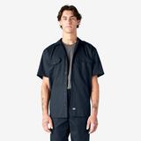 Dickies Men's Short Sleeve Work Shirt - Dark Navy Size 2Xl (1574)
