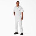 Dickies Men's Short Sleeve Coveralls - White Size XL (33999)