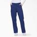 Dickies Women's Eds Signature Tapered Leg Cargo Scrub Pants - Galaxy Blue Size M (86106)